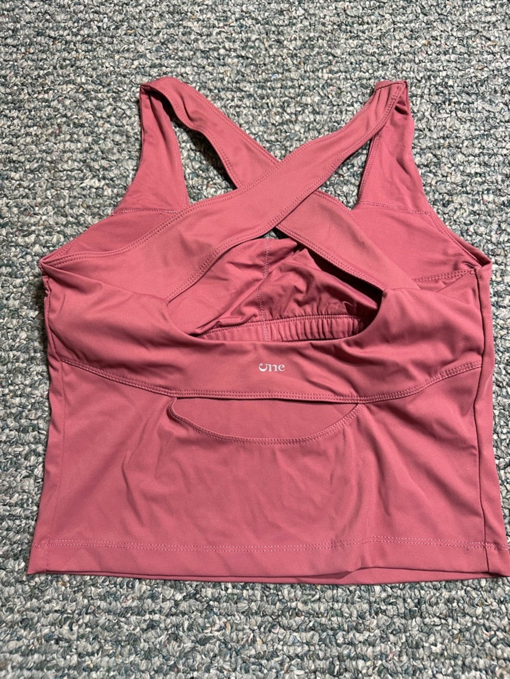 🛍️ 2 for $10 Musesonly Blush Pink Criss Cross Yoga Top